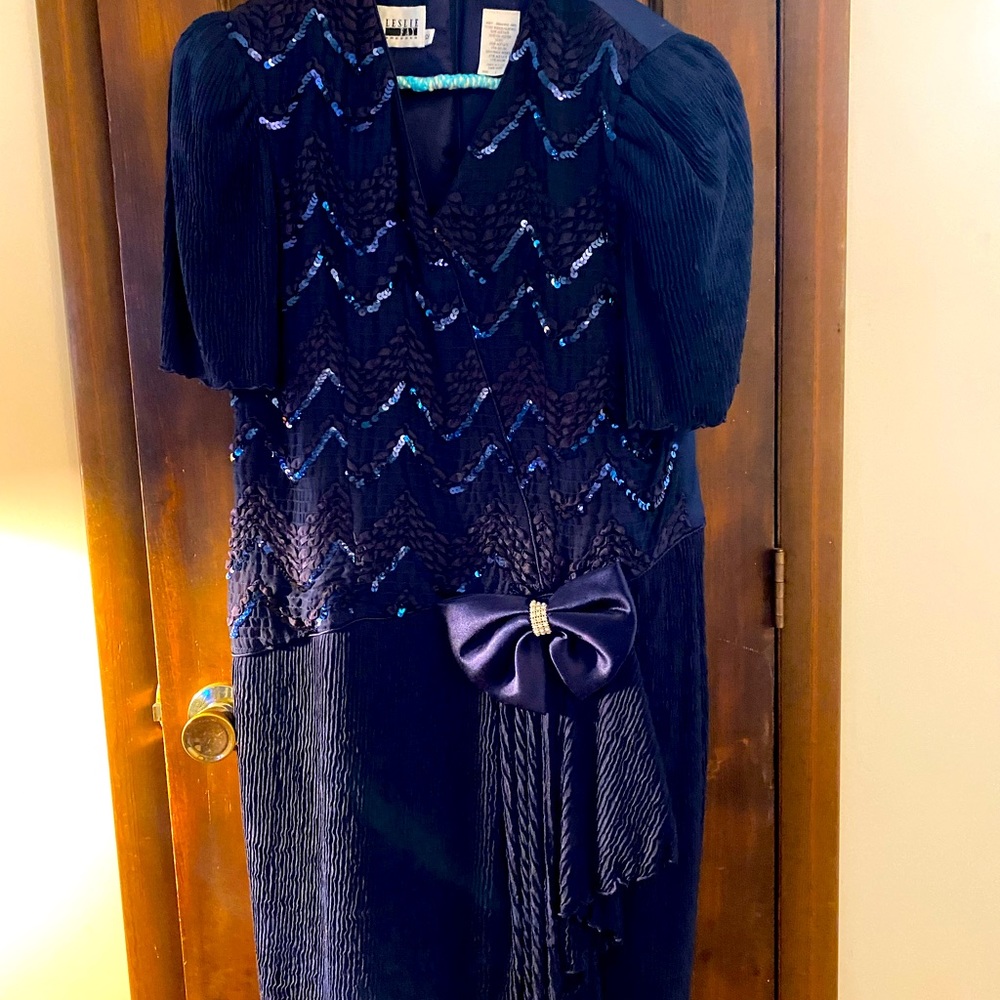 Leslie Fay Size 12 Petite Cocktail Dress